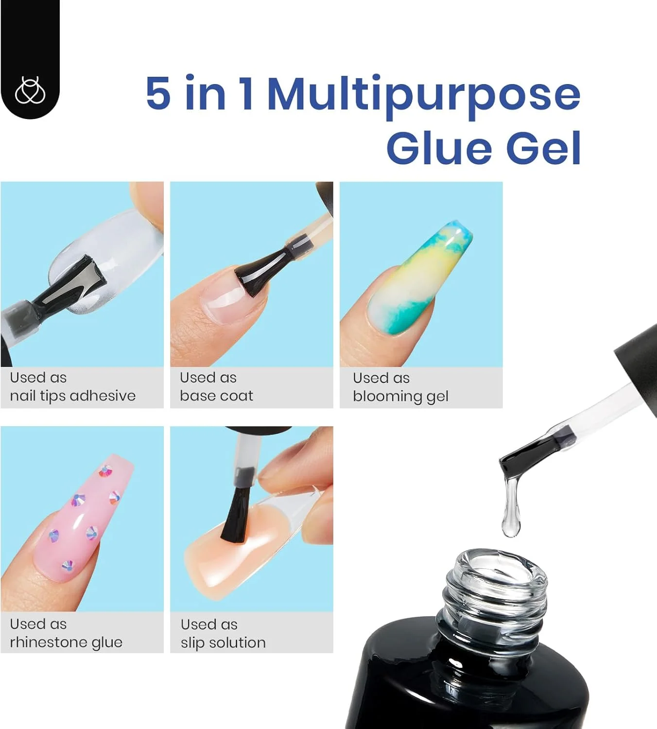 ست لاک ژل و اکستنشن ناخن Beetles شامل 500 عدد تیپ ناخن نرم مدل تابوتی، چسب ناخن 5 در 1، بیس کت و لامپ LED نوآورانه - مناسب برای طراحی آسان ناخن در خانه ست لاک ژل و اکستنشن ناخن Beetles شامل 500 عدد تیپ ناخن نرم مدل تابوتی، چسب ناخن 5 در 1، بیس کت و لامپ LED نوآورانه - مناسب برای طراحی آسان ناخن در خانه