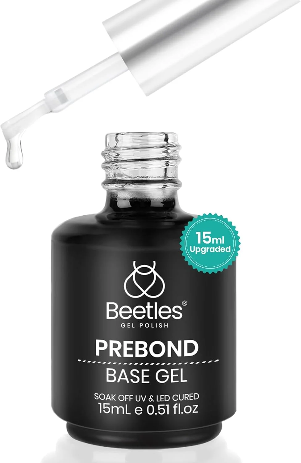 لاک ژل پایه Beetles، 15 میلی لیتر، لاک ژل پایه قبل از باندینگ، ماندگاری طولانی، خیساندن، پوشش پایه لامپ ناخن U V، فرمول ارتقا یافته برای سالن، طراحی ناخن DIY، هدیه مانیکور برای زنان لاک ژل پایه Beetles، 15 میلی لیتر، لاک ژل پایه قبل از باندینگ، ماندگاری طولانی، خیساندن، پوشش پایه لامپ ناخن U V، فرمول ارتقا یافته برای سالن، طراحی ناخن DIY، هدیه مانیکور برای زنان