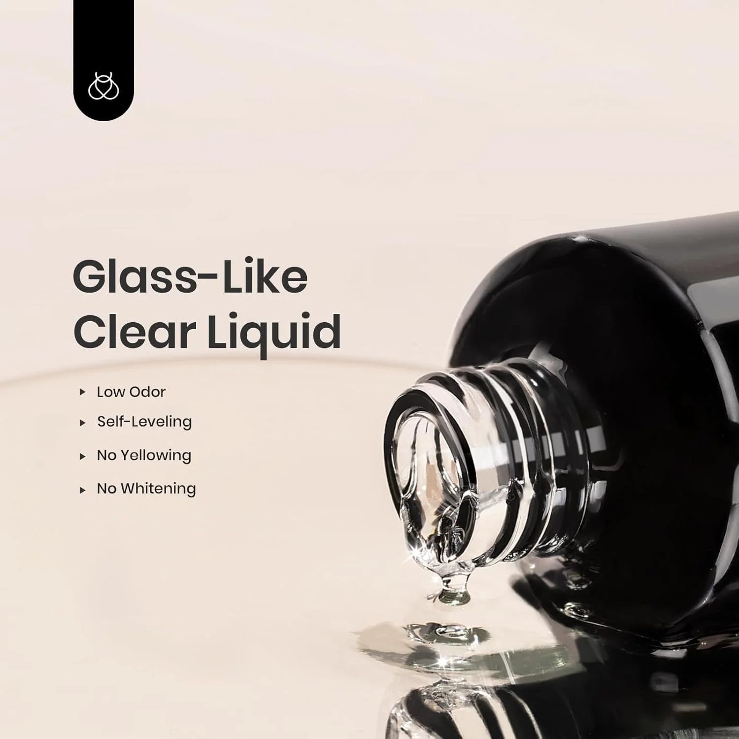 لاک ژل بیس ناخن UV بیتلز، 15 میلی لیتر، بیس کت بدون نیاز به پاک کردن برای ناخن، خیساندن، فرمول بهبود یافته، مناسب استفاده خانگی و سالن ناخن