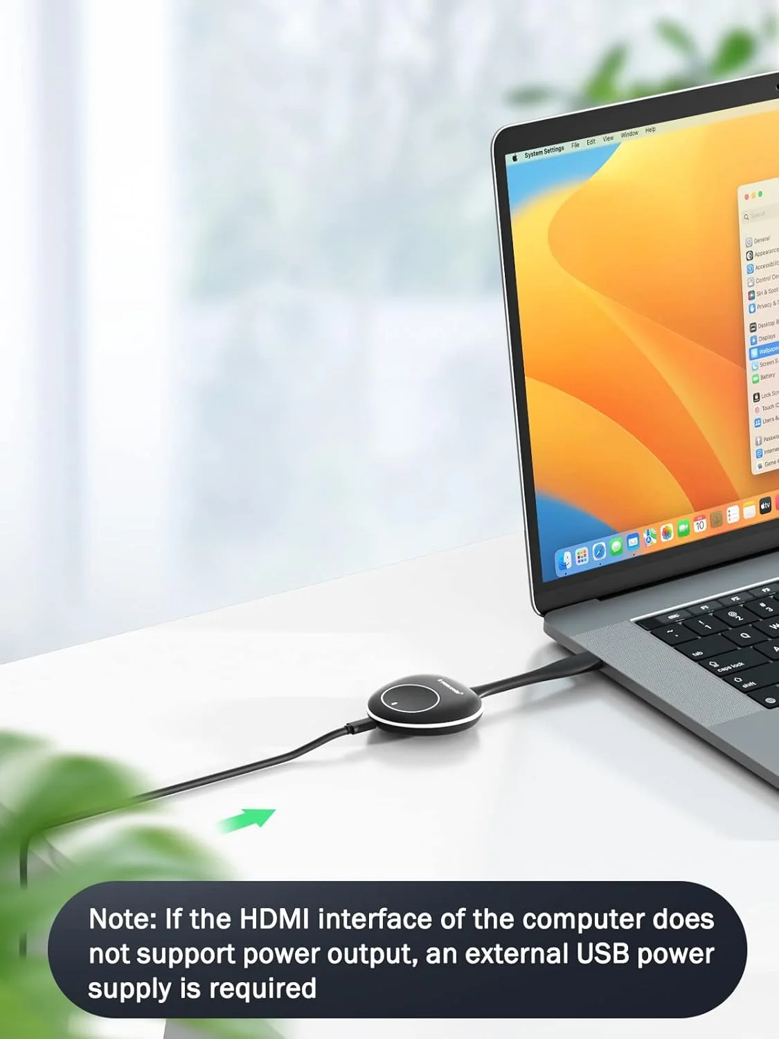 فرستنده HDMI بی سیم Lemorele برای کیت های فرستنده و گیرنده HDMI بی سیم برای انتقال ویدئو/صدا از لپ تاپ به HDTV