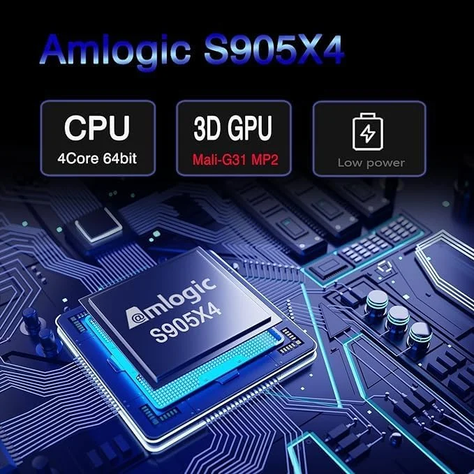 اندروید باکس KATGROCHIR 11.0، ست تاپ باکس تلویزیون هوشمند با 2 گیگابایت رم و 16 گیگابایت رام، کنترل از راه دور، چهار هسته ای، پشتیبانی از 8K 3D، پخش کننده رسانه خانگی