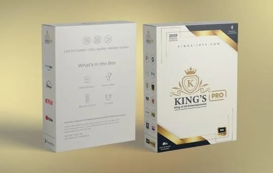 اندروید باکس King's Pro+، پشتیبانی از ویدئو 14K، نسخه ویژه 2025، همراه با ریموت کنترل و HDMI