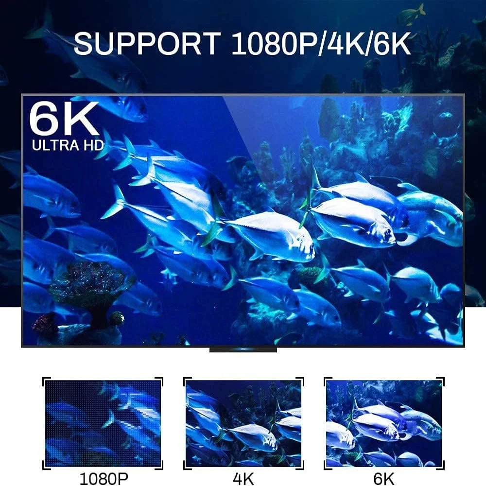 اندروید باکس LIROM مدل 10.0، پردازنده چهارهسته‌ای Allwinner H616 با معماری 64 بیتی Cortex-A53، وای فای دو بانده 2.4 گیگاهرتز/5 گیگاهرتز، رزولوشن 6K Ultra HD، بلوتوث 4.1، رم 4 گیگابایت + حافظه داخلی 32 گیگابایت