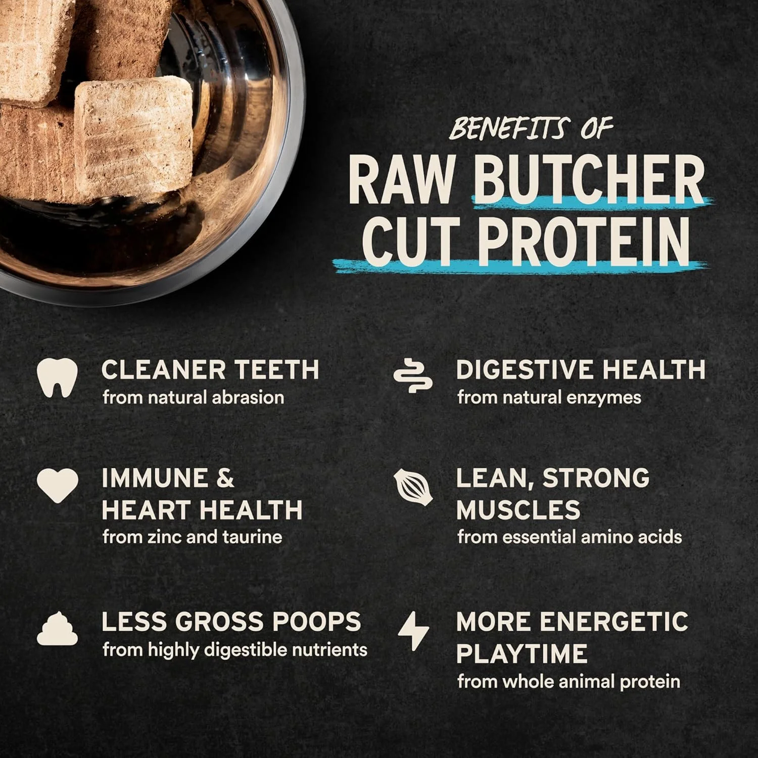 غذای سگ خام خشک شده Vital Essentials، غذای کامل تکه های کوچک مرغ، 396 گرم