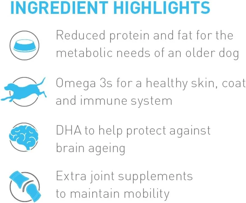 غذای خشک سگ سالمون و برنج قهوه ای مخصوص سگ های مسن وتز کیچن 7.5 کیلوگرم