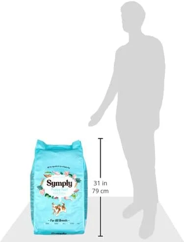 غذای خشک سگ نژاد کوچک سیمپلی با طعم بوقلمون تازه 12 کیلوگرمی