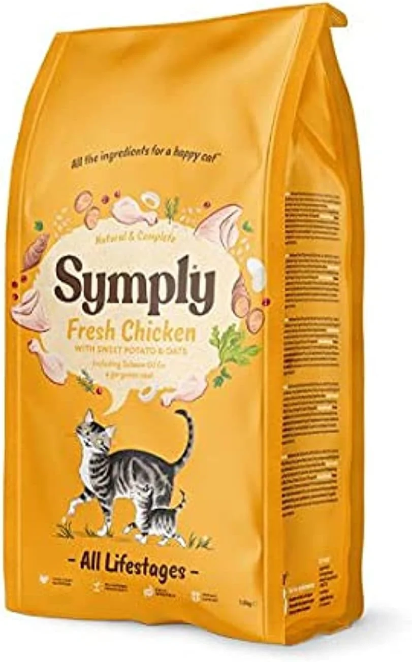 غذای خشک سگ بالغ سیمپلی با طعم مرغ تازه 12 کیلوگرمی
