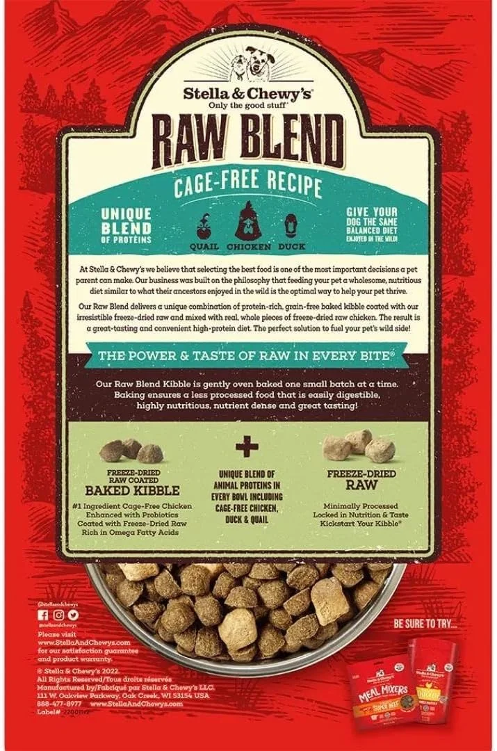 غذای خشک سگ استلا و چوی با ترکیب مرغ بدون قفس - 10 کیلوگرم