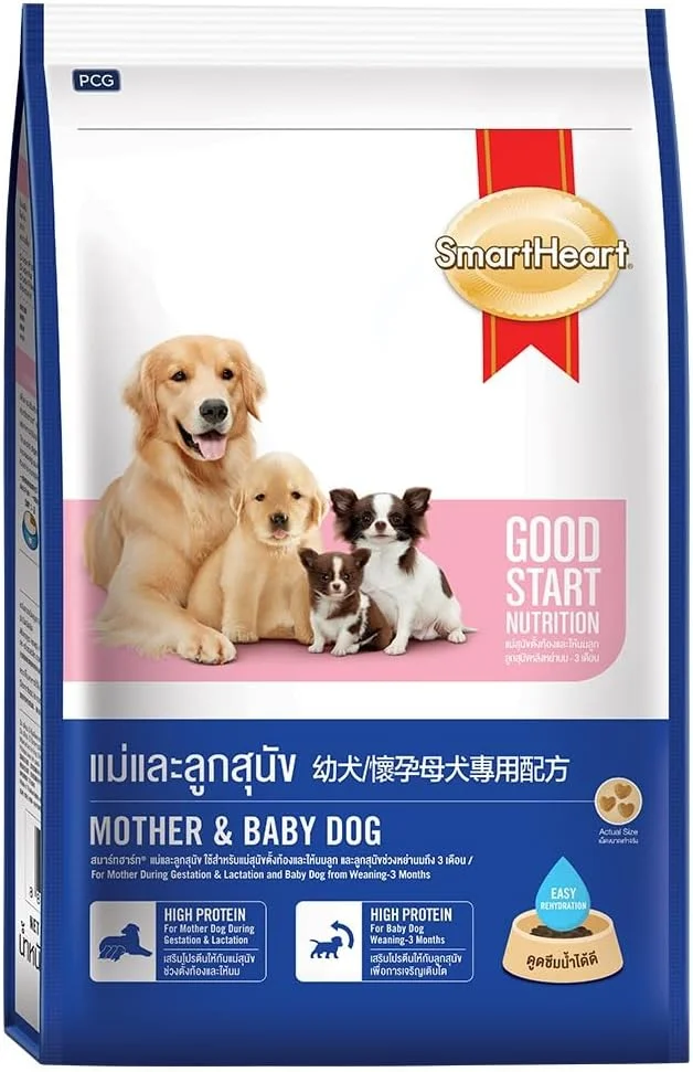غذای سگ مادر و توله سگ SmartHeart، 8 کیلوگرم