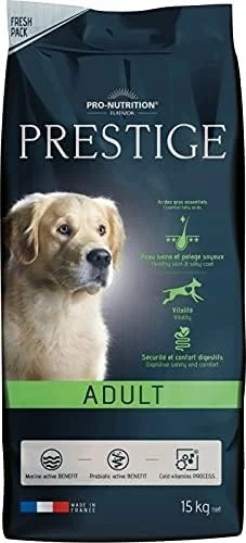 PRO-NUTRITION PRESTIGE MEDIUM BREED DOG ADULT DRY FOOD 15 KG