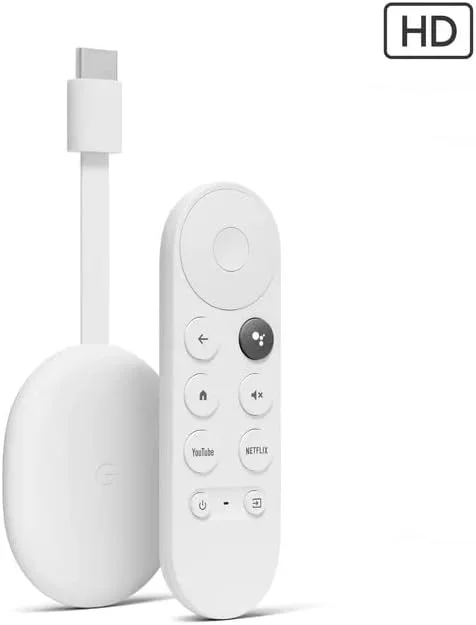 گوگل Chromecast با Google TV HD Snow GB (GA03131-GB) گوگل Chromecast با Google TV HD Snow GB (GA03131-GB)