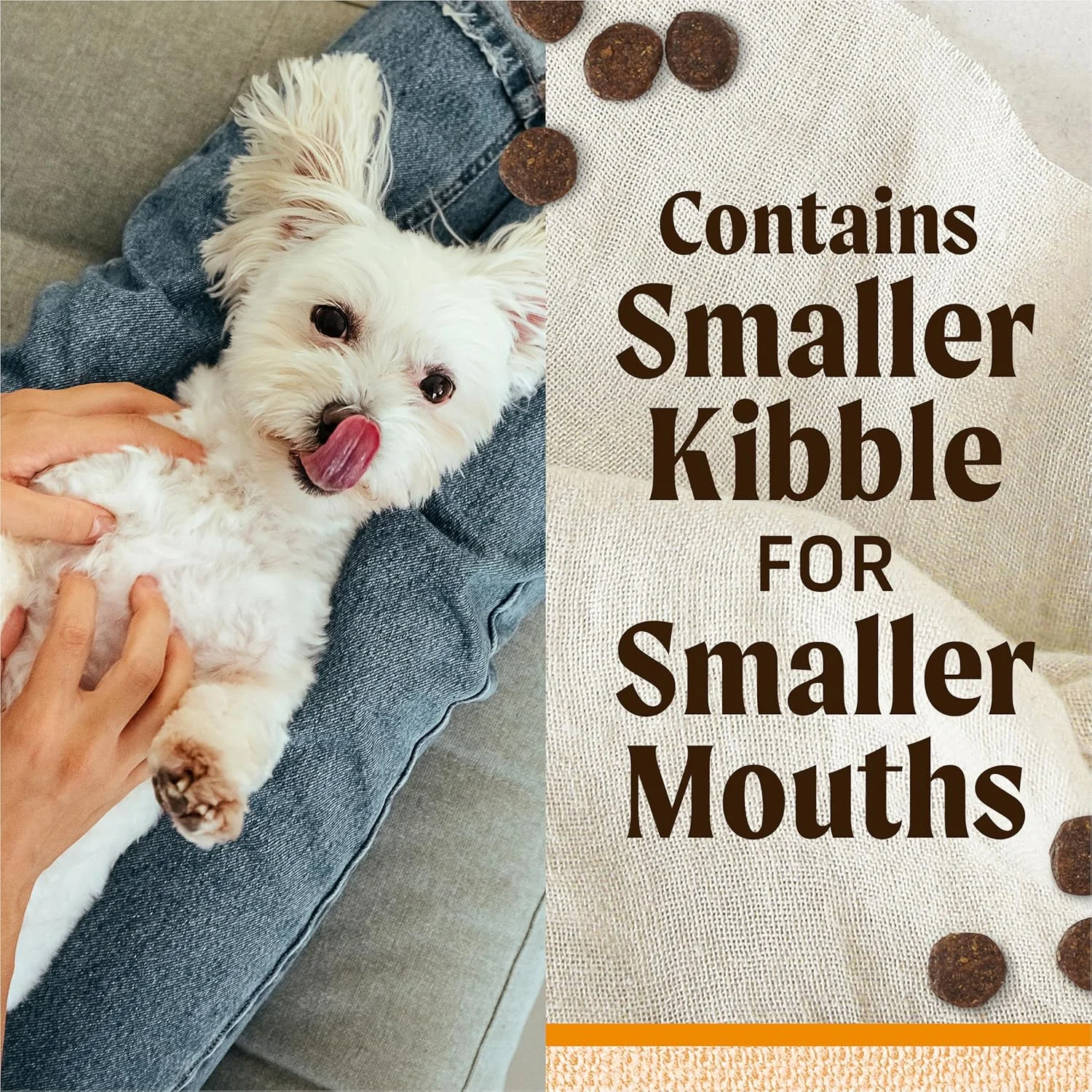 غذای خشک سگ نژاد کوچک مریک Lil' Plates، مرغ واقعی و سیب زمینی شیرین - کیسه 20 پوندی