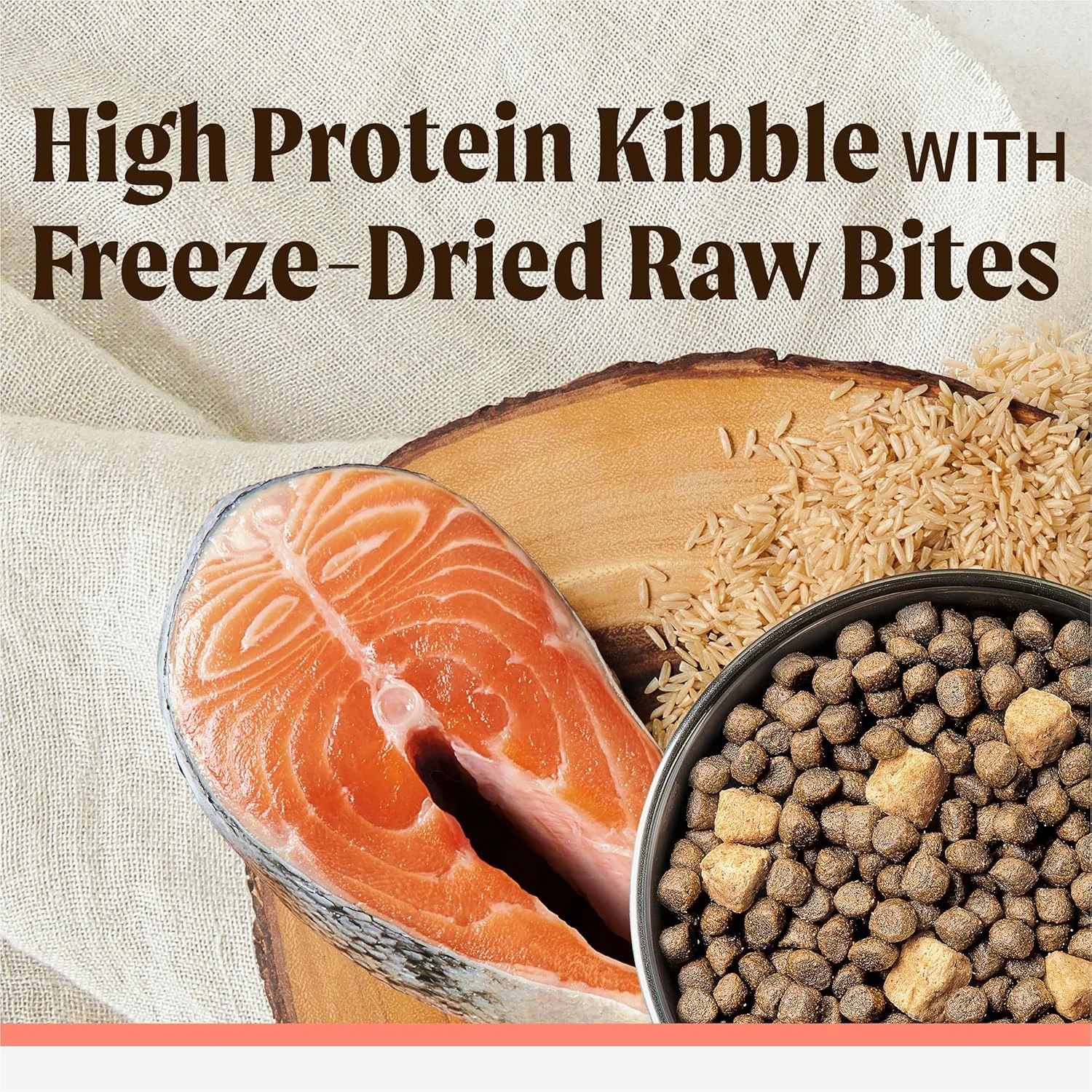 غذای خشک سگ مریک بک کانتری با غلات سالم، دستور پخت صید اقیانوس آرام - کیسه 20 پوندی