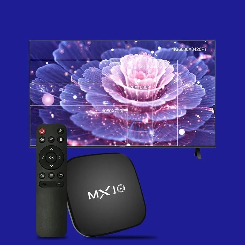 باکس تلویزیون اندروید 7.1 MIRHA Transpeed: پخش جریانی با کیفیت 4K با اتصال وای فای 2.4G و حافظه داخلی 8 گیگابایت