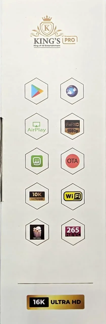 جعبه تلویزیون 5G Pro Ultra HD مدل 2025