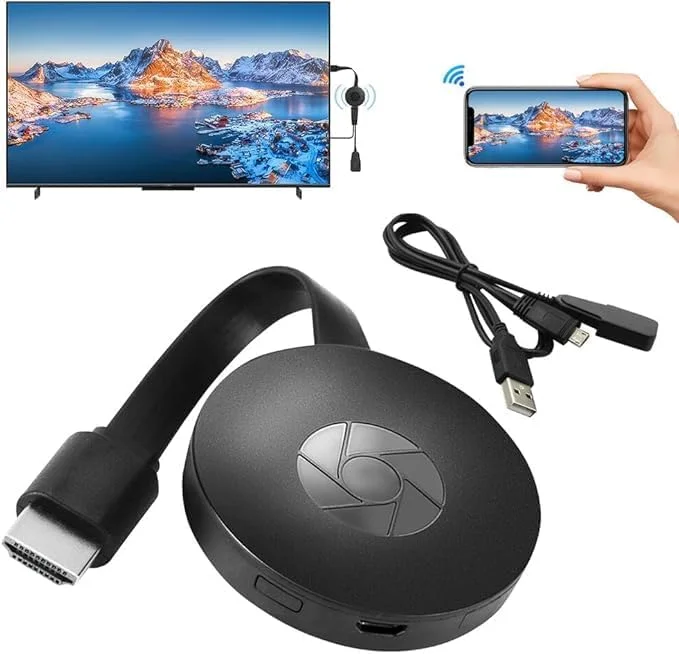 دانگل نمایشگر بی‌سیم Gadget-Oasis HRX HDMI 1080P آداپتور گیرنده تلویزیون با قابلیت Mirroring Screen