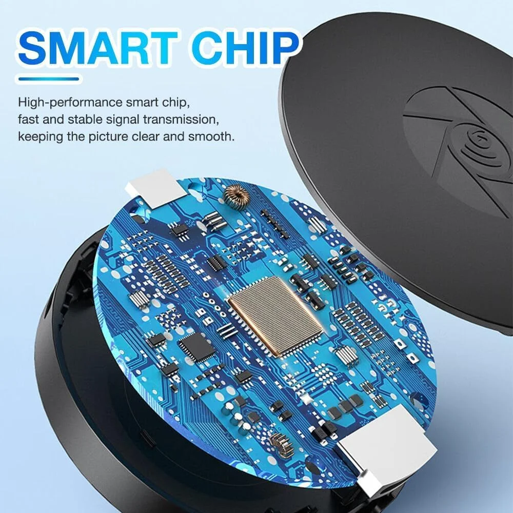 دانگل نمایشگر بی‌سیم Gadget-Oasis HRX HDMI 1080P آداپتور گیرنده تلویزیون با قابلیت Mirroring Screen