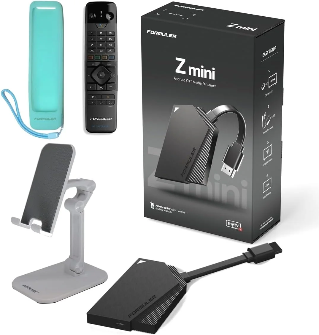 فرمuler Z Mini اندروید 12 دو بانده 5G رم 2 گیگابایت رام 8 گیگابایت 4K + پایه رومیزی اضافی