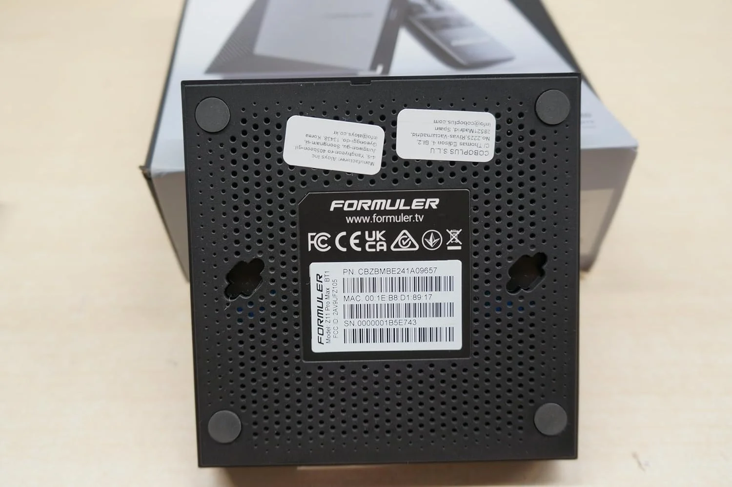 مدیا پلیر فرمولر Z11 Pro Max 4K BT1 Edition اندروید 11 OTT، باکس استریم 4K UHD HDR10+، وای فای، کنترل از راه دور بلوتوث، پشتیبانی از Widevine L1، برنامه MYTVOnline3