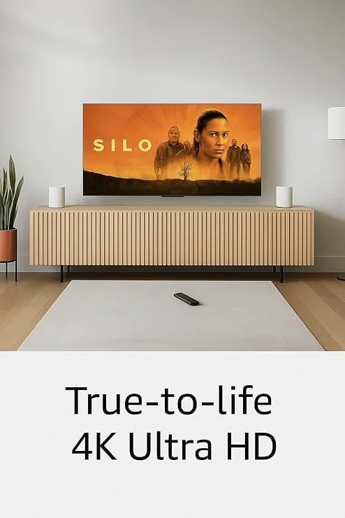 دستگاه پخش جریانی Fire TV Stick 4K با ریموت صوتی جدید الکسا | Ultra HD HDR10+، HLG، Dolby Vision | Wi-Fi 6 دو بانده | پخش کننده رسانه هوشمند HDMI جهاز تلفزيون ذكي 4K