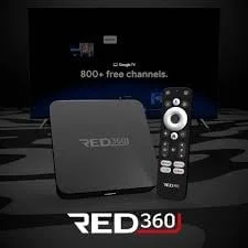 دستگاه پخش رسانه ای RED360 X100 Pro Google TV Box - کیفیت 4K Ultra HD با صدای دالبی، وای فای دو بانده، بلوتوث، گوگل کست، 2 گیگابایت رم، 16 گیگابایت حافظه، نتفلیکس، یوتیوب، دیزنی پلاس، پرایم ویدیو