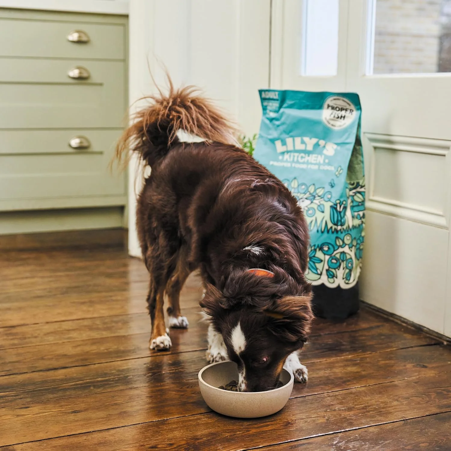 غذای خشک سگ بالغ با طعم ماهی سالمون LILY'S KITCHEN - وزن 7 کیلوگرم