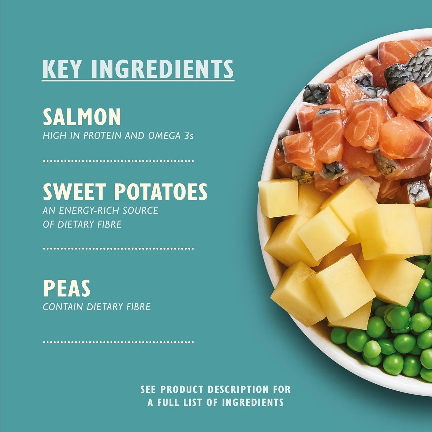 غذای خشک سگ بالغ با طعم ماهی سالمون لیلیز کیچن - 1 کیلوگرم