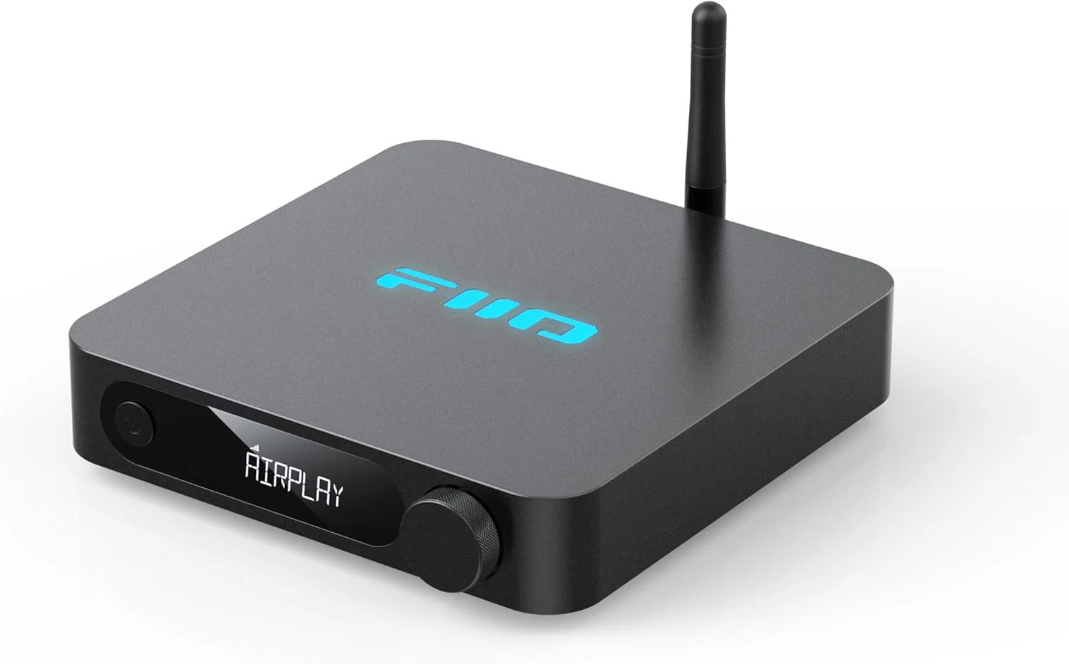گیرنده استریم صوتی AirPlay فیو SR11، استریمر چند اتاقه وای فای، استریم صدای Hi-Res از Spotify، Amazon Music، Tidal (مشکی)
