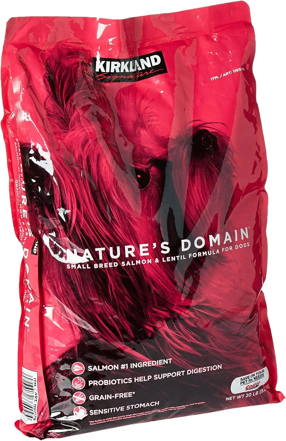 غذای سگ نژاد کوچک Kirkland Signature Nature's Domain، فرمول ماهی سالمون و عدس 9 کیلوگرمی، قهوه ای، 1193179، غذای سگ کوچک Kirkland Signature S.S. 9 کیلوگرمی، بسیار بزرگ غذای سگ نژاد کوچک Kirkland Signature Nature's Domain، فرمول ماهی سالمون و عدس 9 کیلوگرمی، قهوه ای، 1193179، غذای سگ کوچک Kirkland Signature S.S. 9 کیلوگرمی، بسیار بزرگ