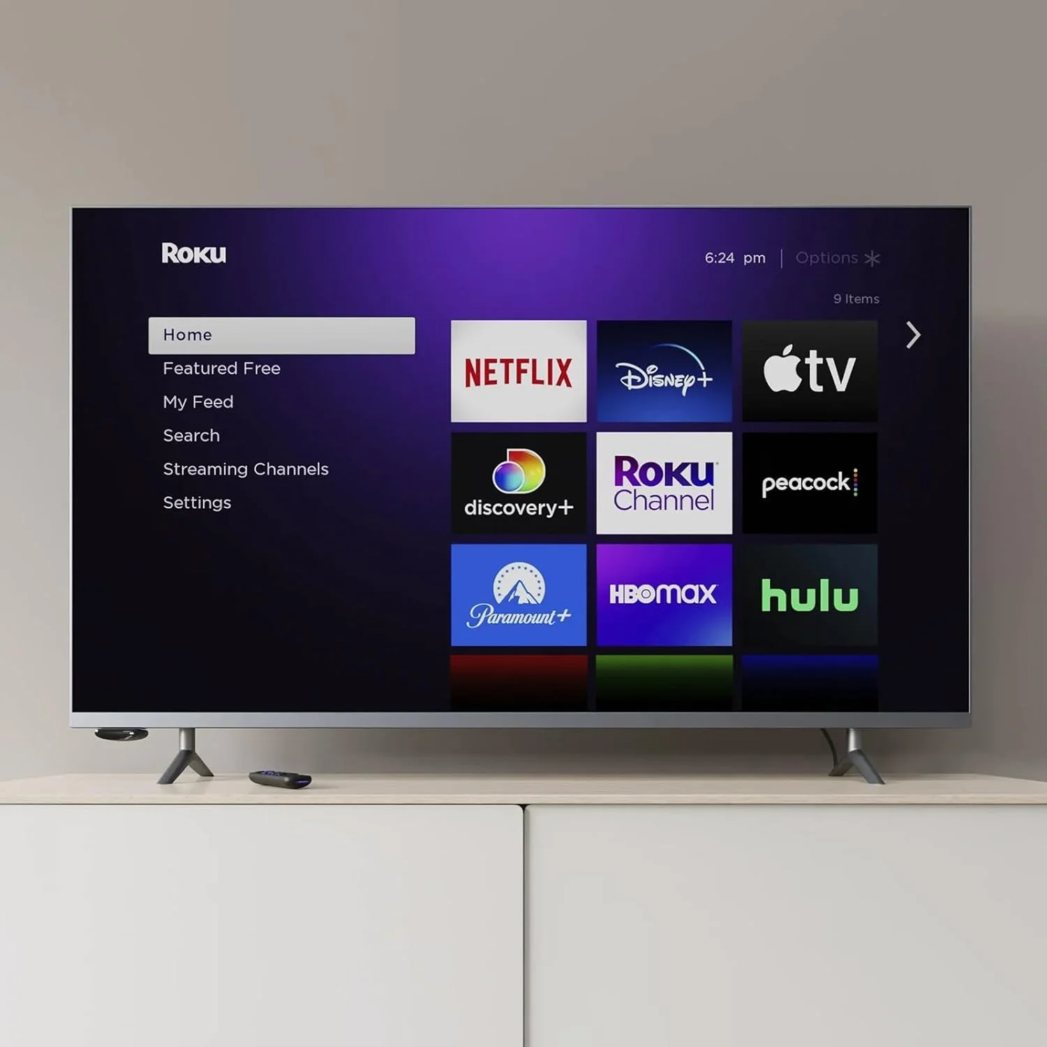 دستگاه پخش جریانی Roku TV Box Express 4K HDR Wi-Fi مدل 3941R 3941R