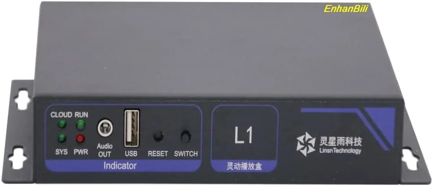 پخش کننده چند رسانه ای ناهمزمان صفحه نمایش LED مدل LINSN L1 - جعبه کنترل LED با بهترین قیمت