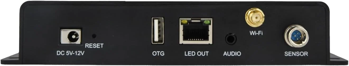 پخش کننده چند رسانه ای نمایشگر LED تمام رنگی EnhanBili HD-A3L Huidu پخش کننده چند رسانه ای نمایشگر LED تمام رنگی EnhanBili HD-A3L Huidu