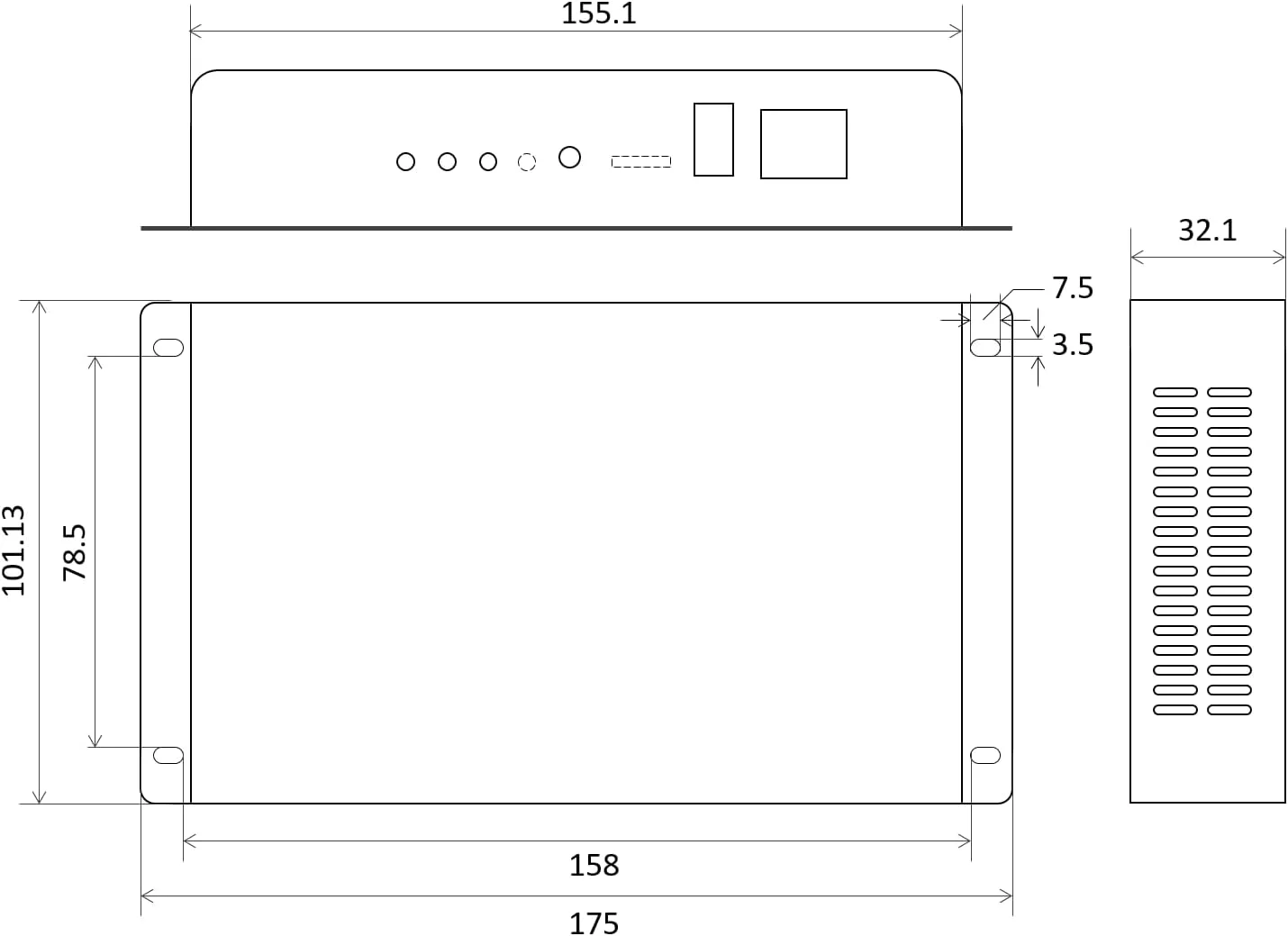 پخش کننده چند رسانه ای نمایشگر LED تمام رنگی EnhanBili HD-A3L Huidu پخش کننده چند رسانه ای نمایشگر LED تمام رنگی EnhanBili HD-A3L Huidu