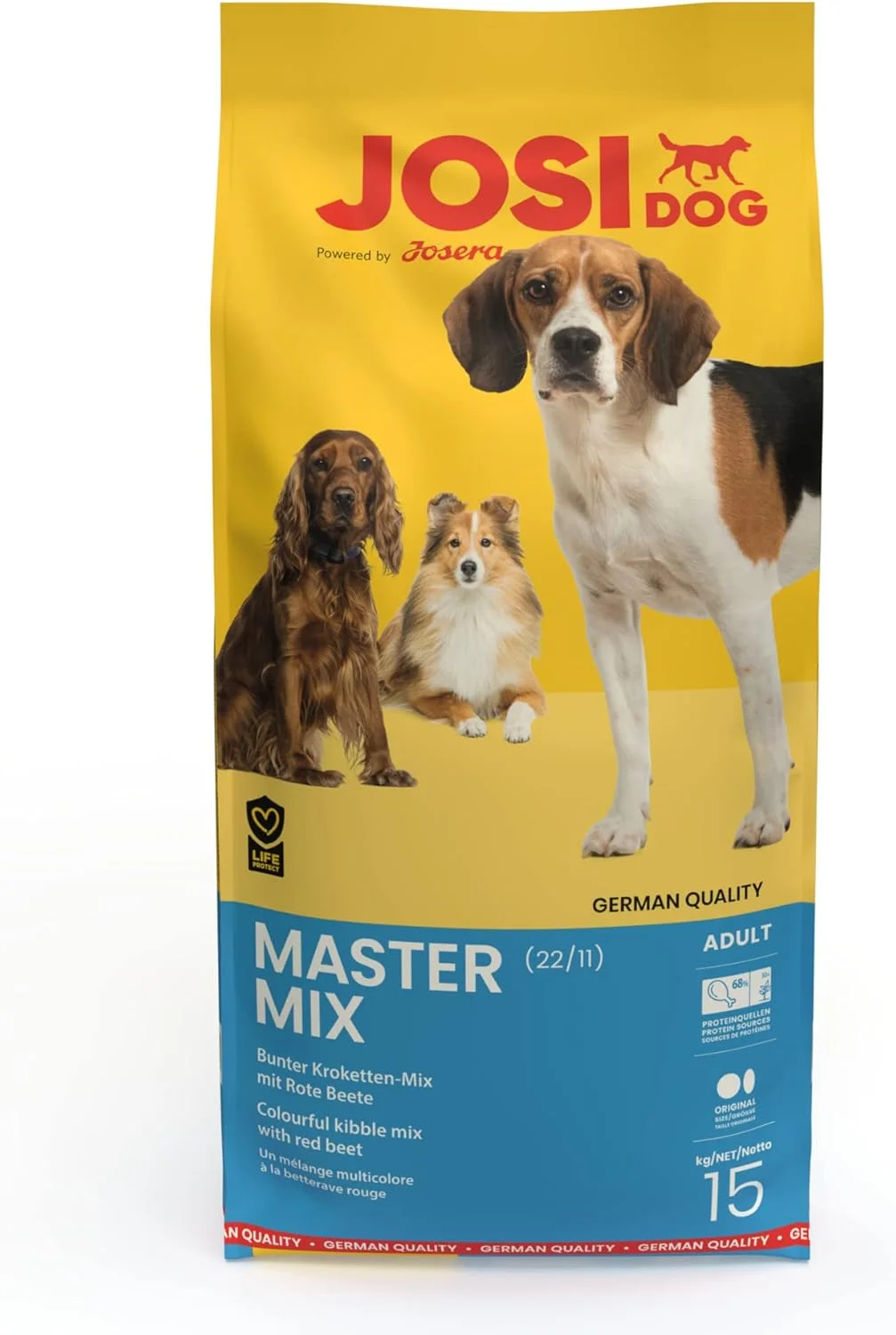 غذای خشک سگ بالغ جوسی داگ جوسرا مدل مستر میکس - 15 کیلوگرم غذای خشک سگ بالغ جوسی داگ جوسرا مدل مستر میکس - 15 کیلوگرم