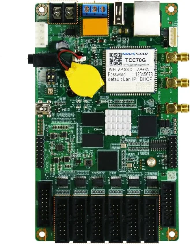 پخش کننده چند رسانه ای صفحه نمایش LED مدل TCC70G