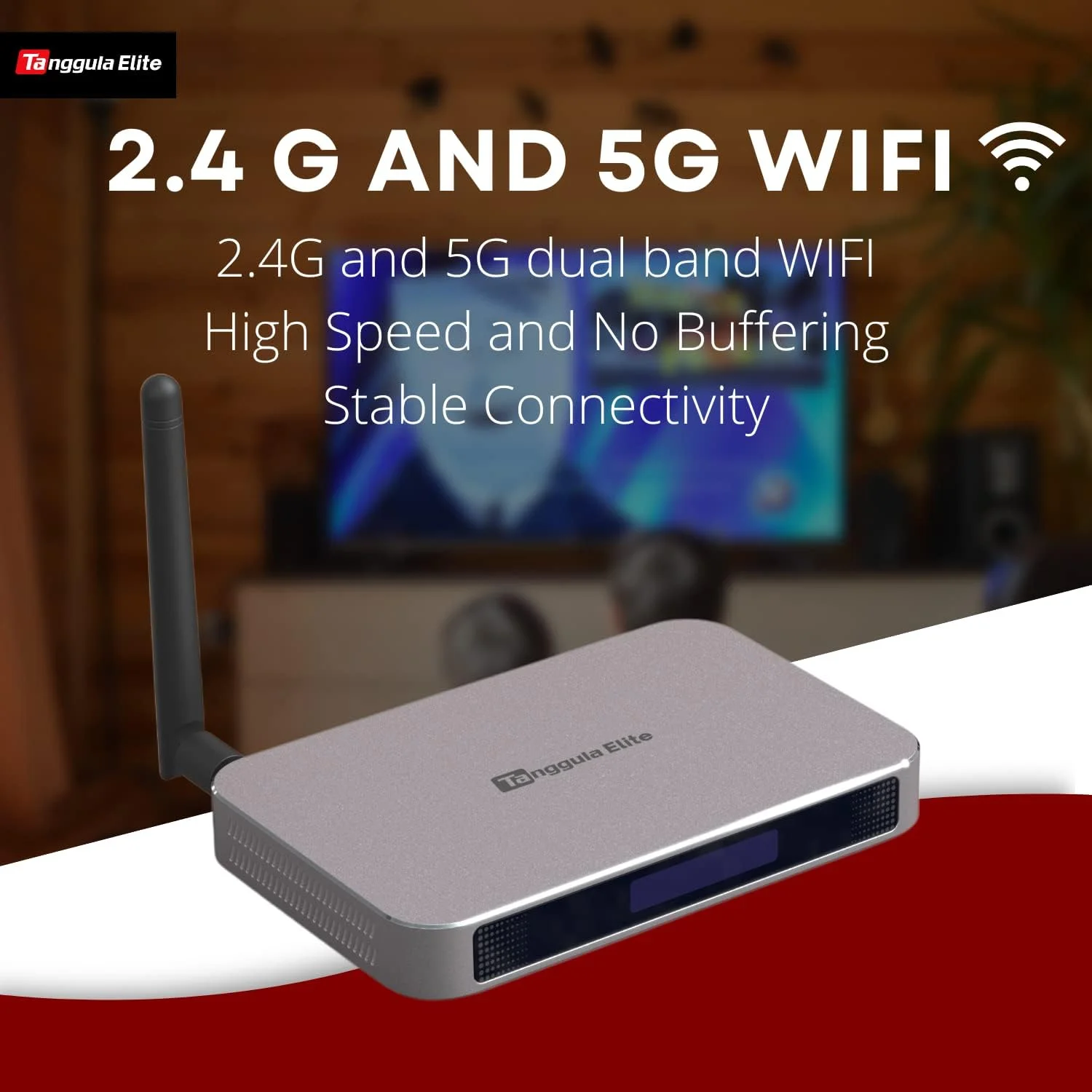 ERTUUYD 2023 جدید! جعبه تلویزیون Tanggula Elite Max2، 4+128G اندروید 11 نسخه جدید پخش رسانه