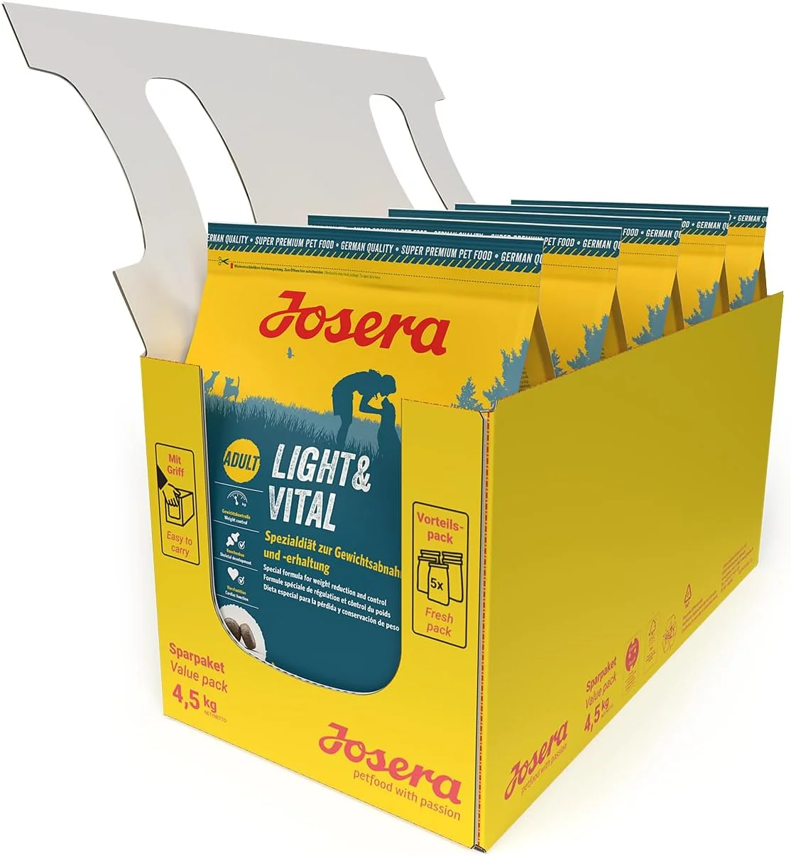 غذای خشک سگ جوسرا لایت اند ویتال 900 گرمی غذای خشک سگ جوسرا لایت اند ویتال 900 گرمی