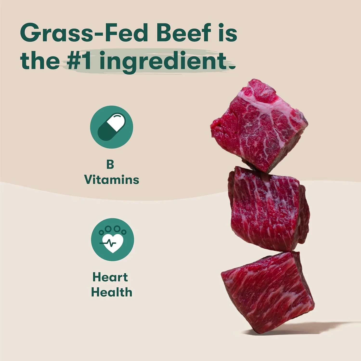 غذای خشک سگ ممتاز Jinx، برای تمام مراحل زندگی - گوشت گاو واقعی، برنج قهوه ای و سیب زمینی شیرین به همراه سوپرفودها برای تقویت سیستم ایمنی و پروبیوتیک ها برای پشتیبانی از هضم - بدون مواد افزودنی - 4 پوند