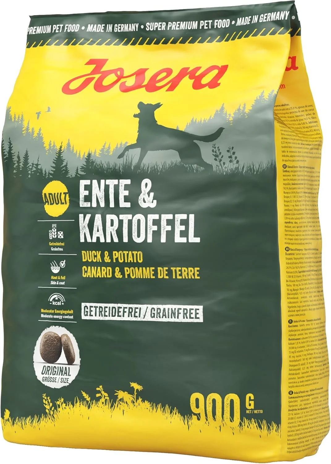 غذای خشک سگ جوسرا با طعم اردک و سیب زمینی - 900 گرم غذای خشک سگ جوسرا با طعم اردک و سیب زمینی - 900 گرم