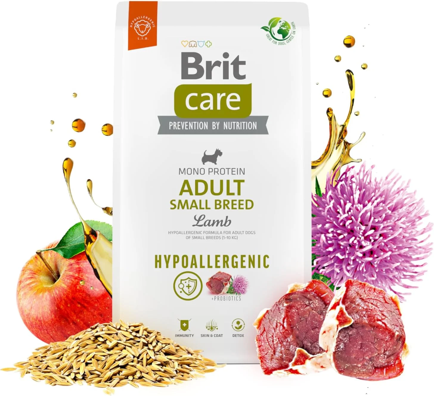 BRIT Care Hypoallergenic Adult Dog Show Champion Salmon & Herring - dry dog food - 3 kg