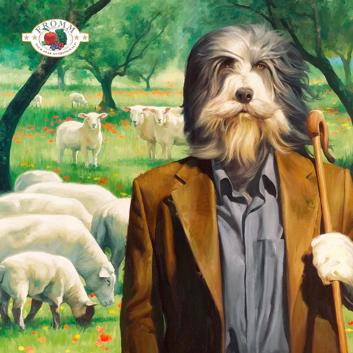 غذای خشک سگ با طعم بره و عدس Fromm Four-Star Nutritionals - غذای خشک ممتاز سگ - دستور پخت بره - 12 پوند