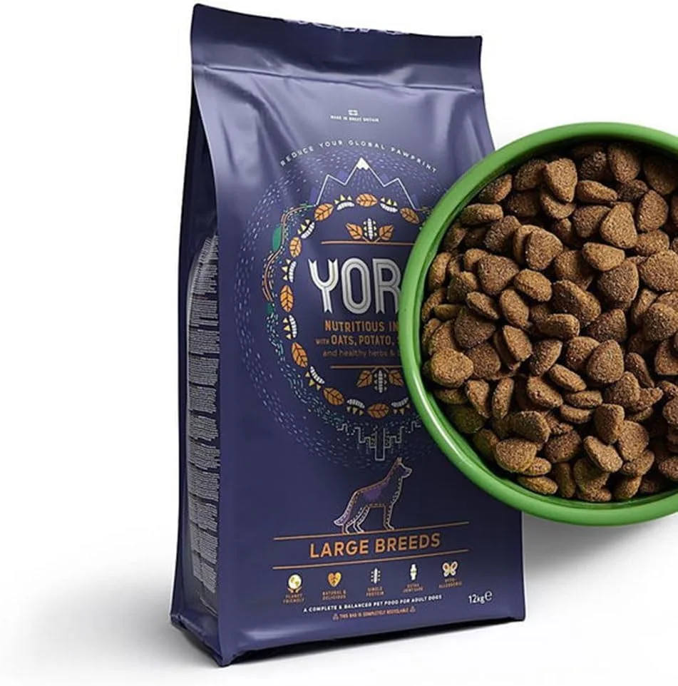 غذای خشک سگ بالغ نژاد بزرگ یورا با پروتئین حشرات - 12 کیلوگرم