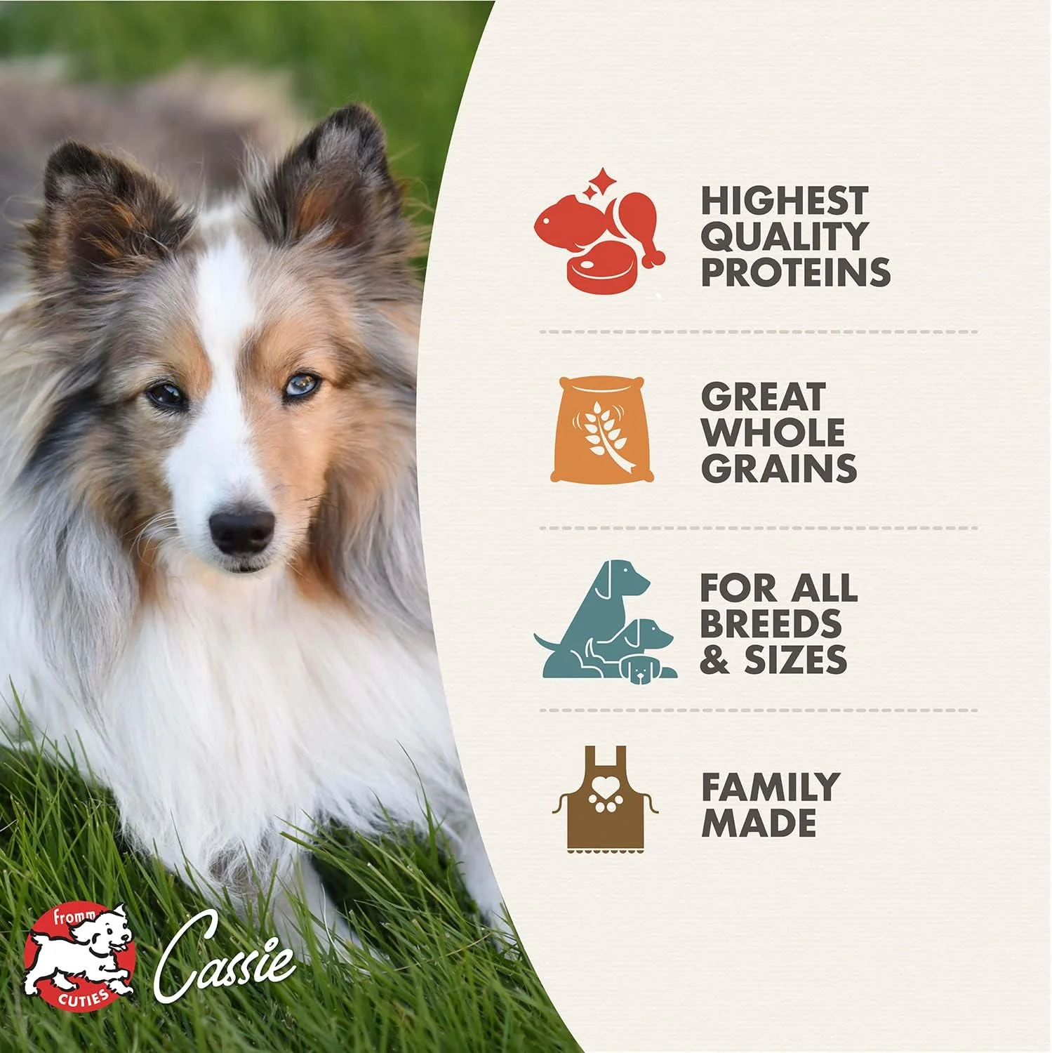 غذای خشک سگ بالغ فروم گلد با غلات باستانی - غذای خشک ممتاز سگ - طعم مرغ - 13.6 کیلوگرم