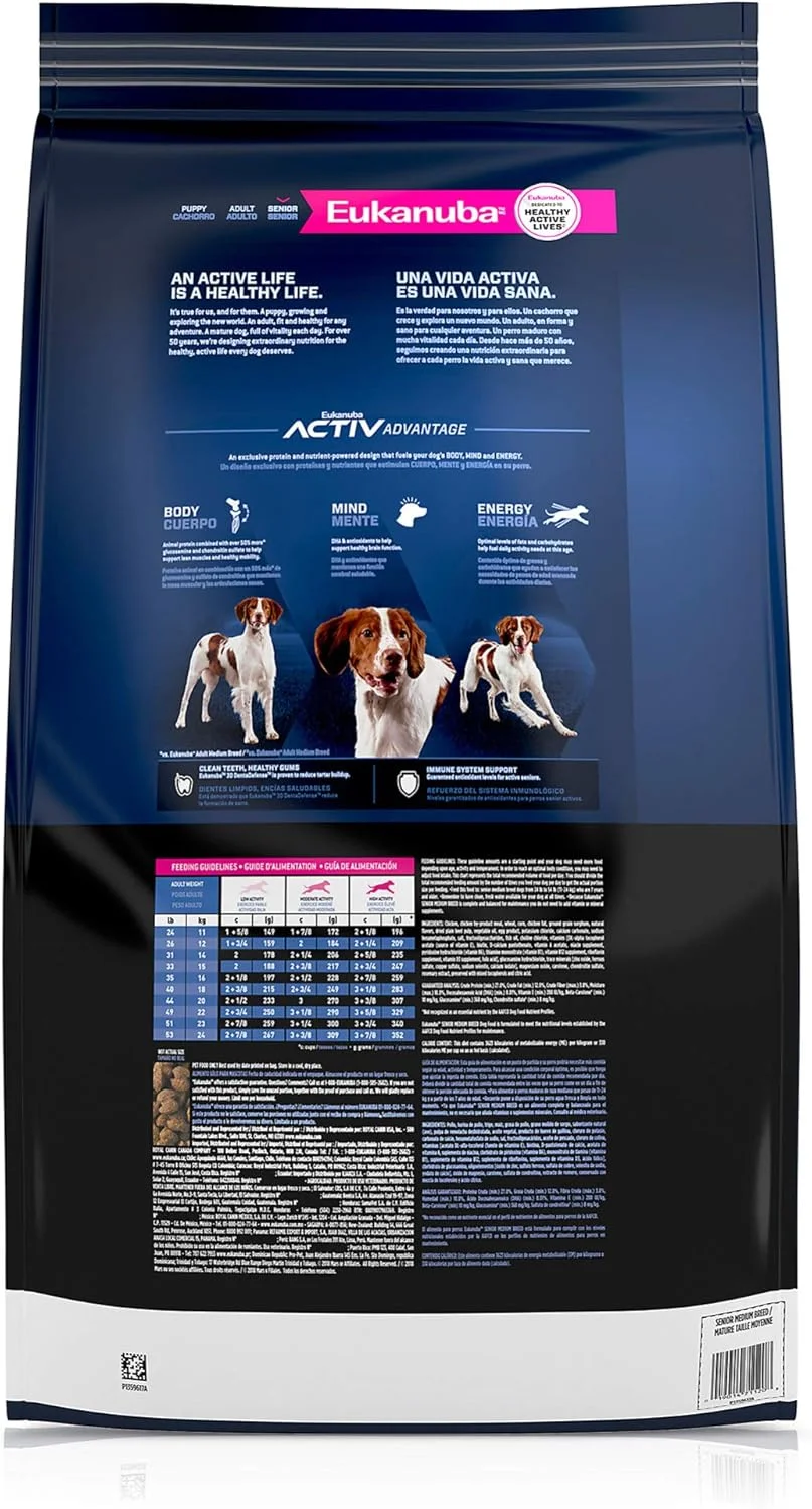 غذای خشک سگ نژاد متوسط بالغ یوکانوبا، ۱۳.۶ کیلوگرم غذای خشک سگ نژاد متوسط بالغ یوکانوبا، ۱۳.۶ کیلوگرم