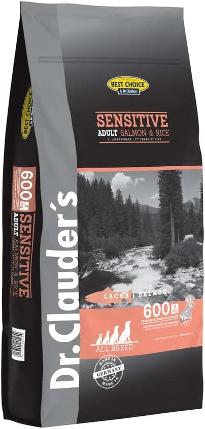 Dr.Clauder's Best Choice Dog Adult Salmon & Rice12.5KG