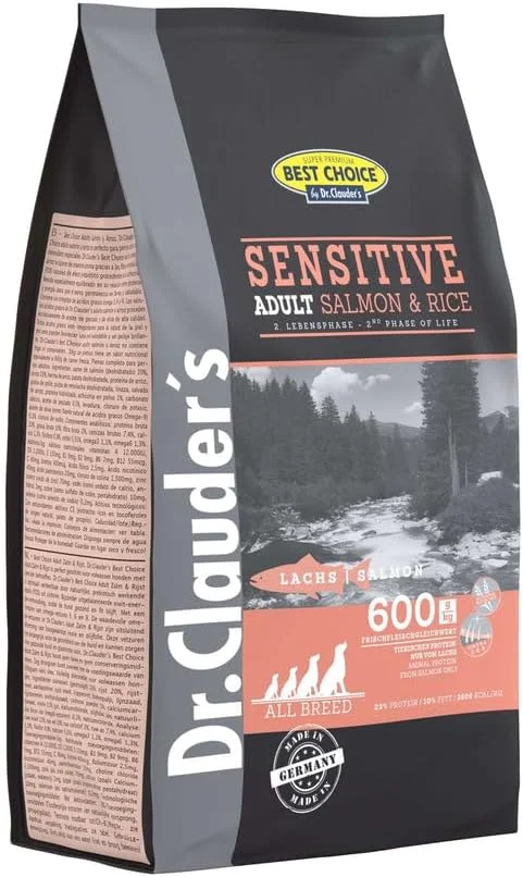 Dr.Clauder's Best Choice Dog Adult Salmon & Rice12.5KG