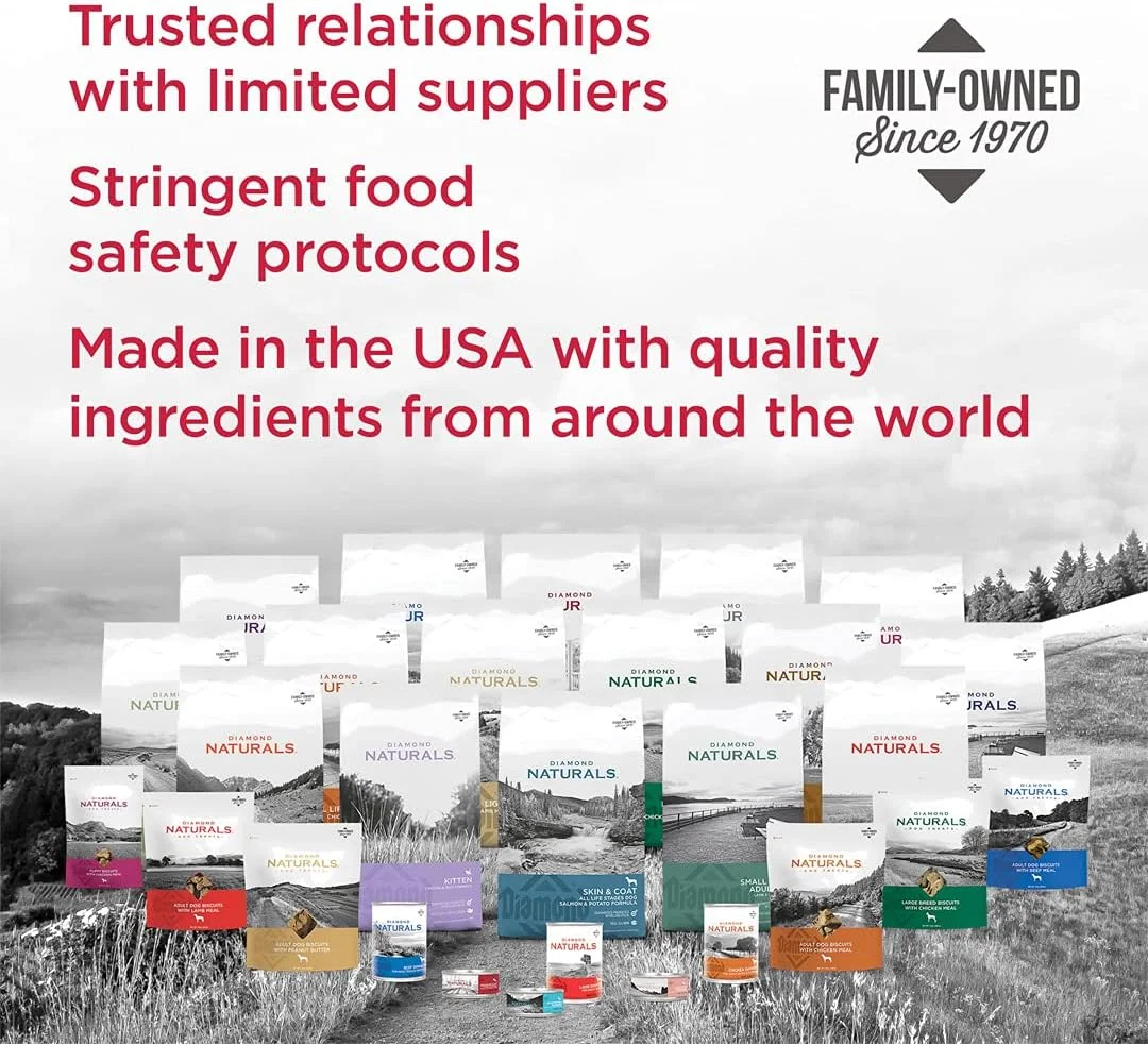 غذای خشک بچه گربه با طعم مرغ و برنج دایموند نچرالز - 7.50 کیلوگرم