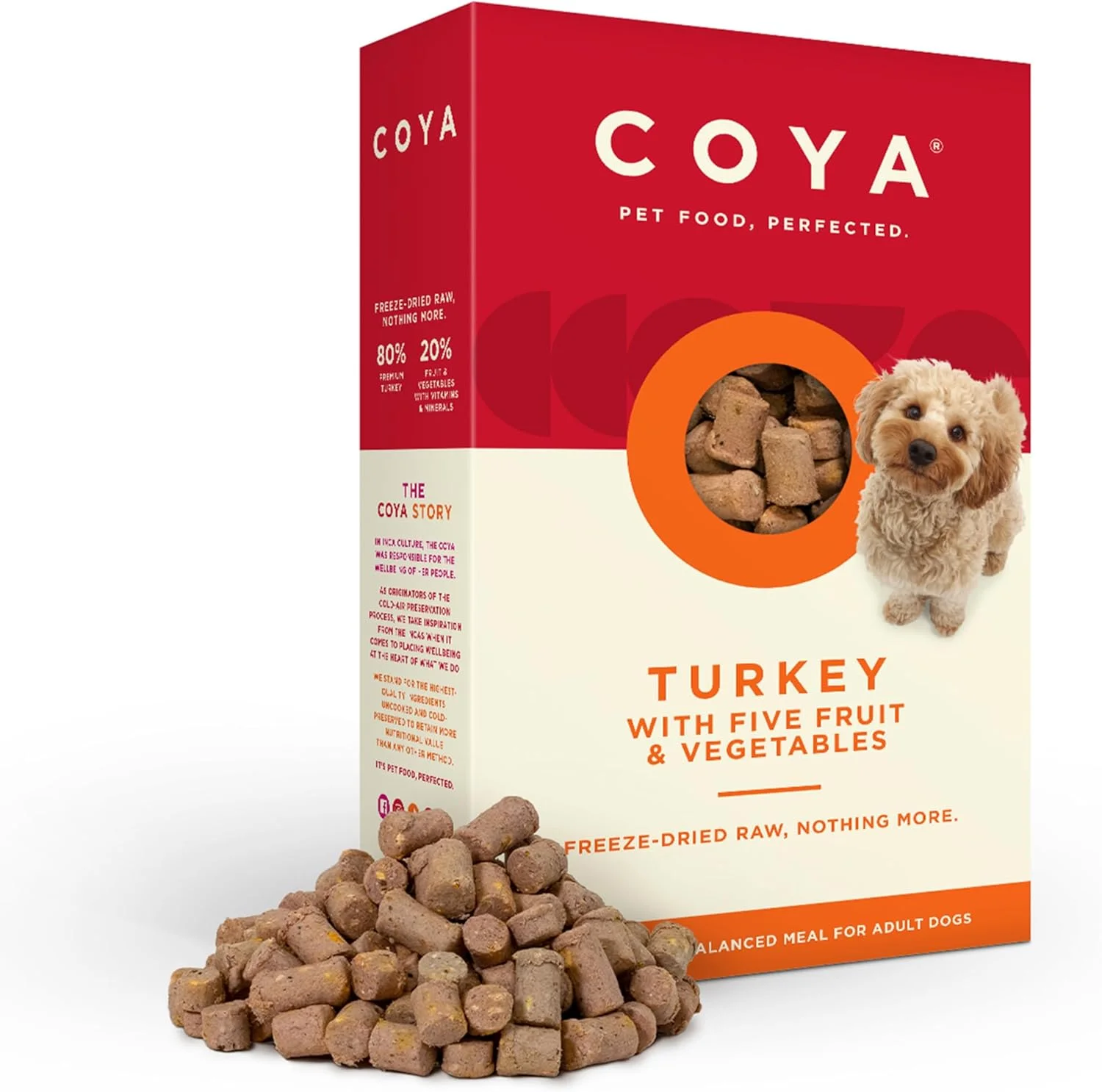 غذای خشک سگ COYA مدل Turkey وزن 150 گرم