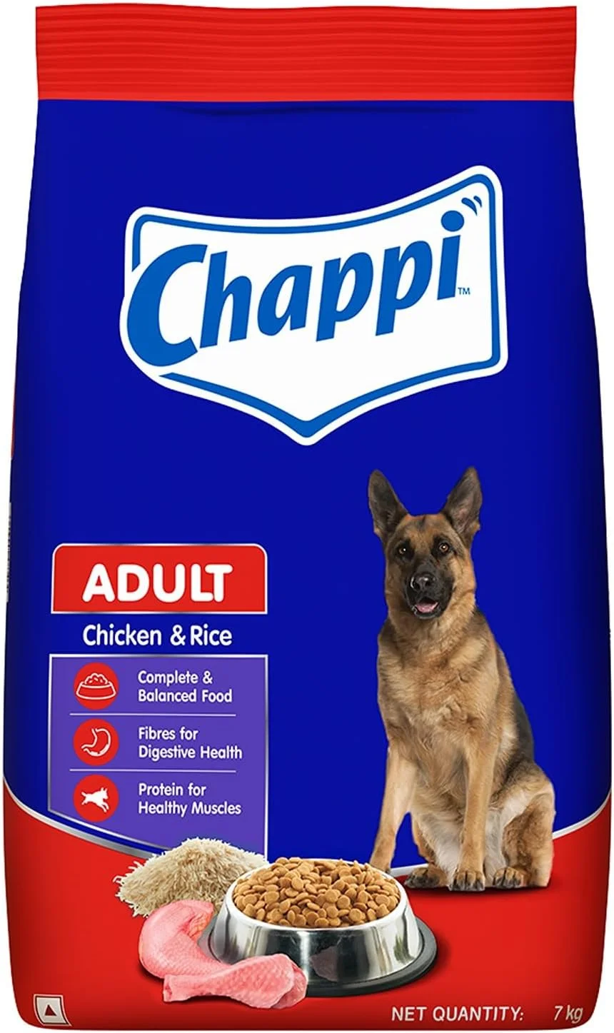 غذای خشک سگ بالغ چاپی، مرغ و برنج، بسته 7 کیلوگرمی