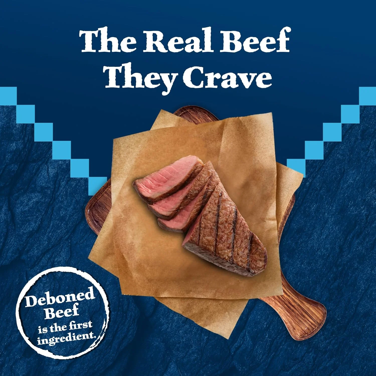 غذای خشک سگ بالغ با پروتئین بالا بلو بوفالو Wilderness Rocky Mountain Recipe، گوشت قرمز با غلات، کیسه 28 پوندی